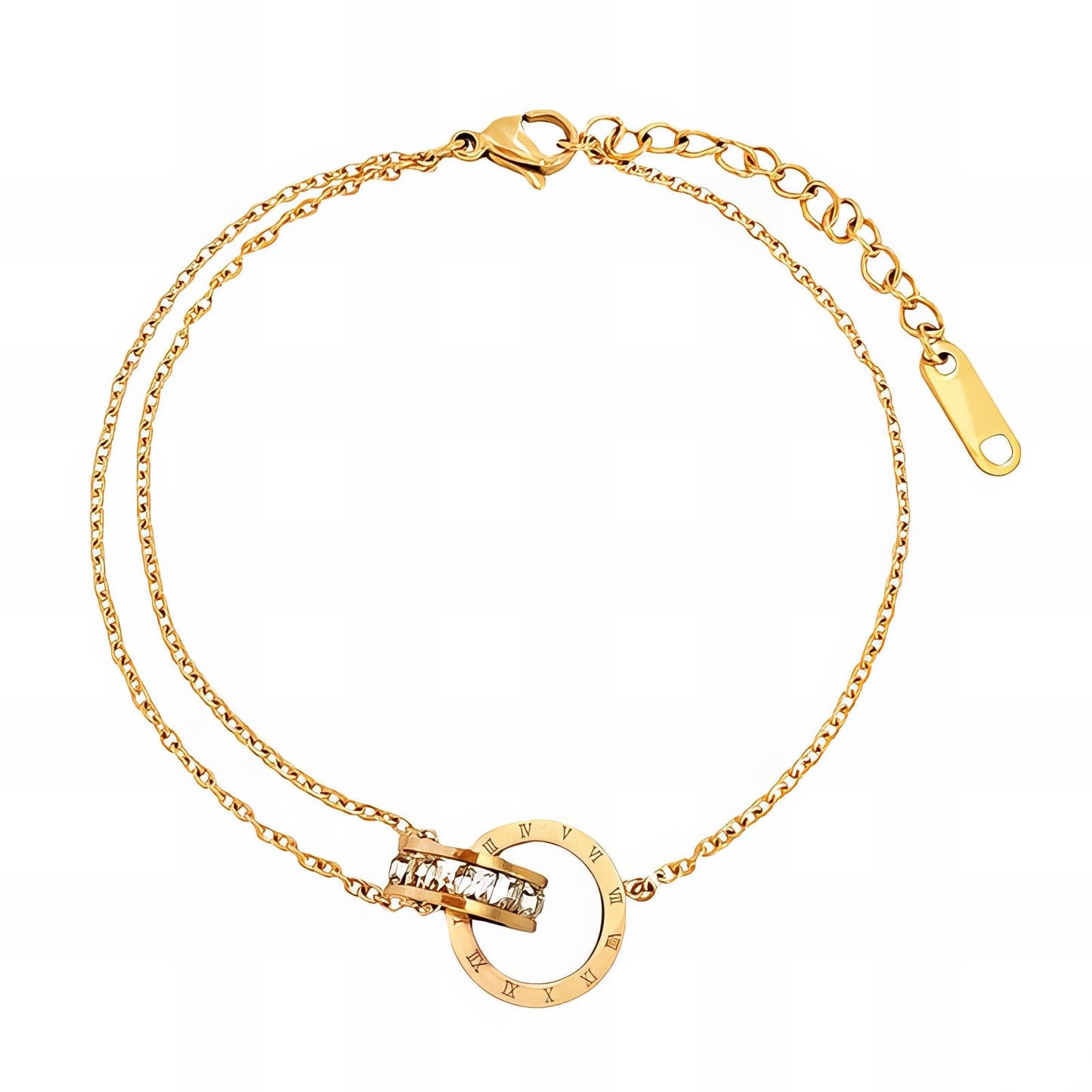 18K Gold Plated Steel Anklet